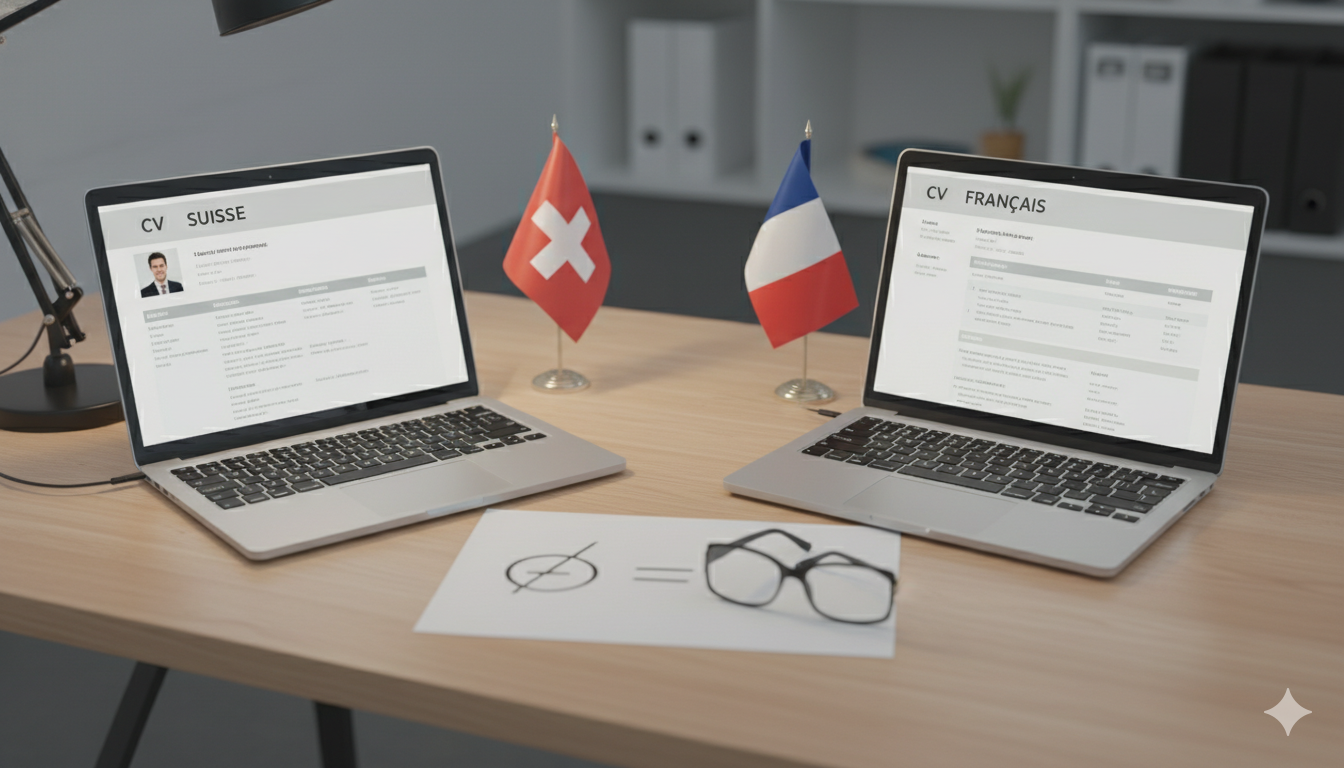 CV suisse vs CV français : les différences à connaître absolument
