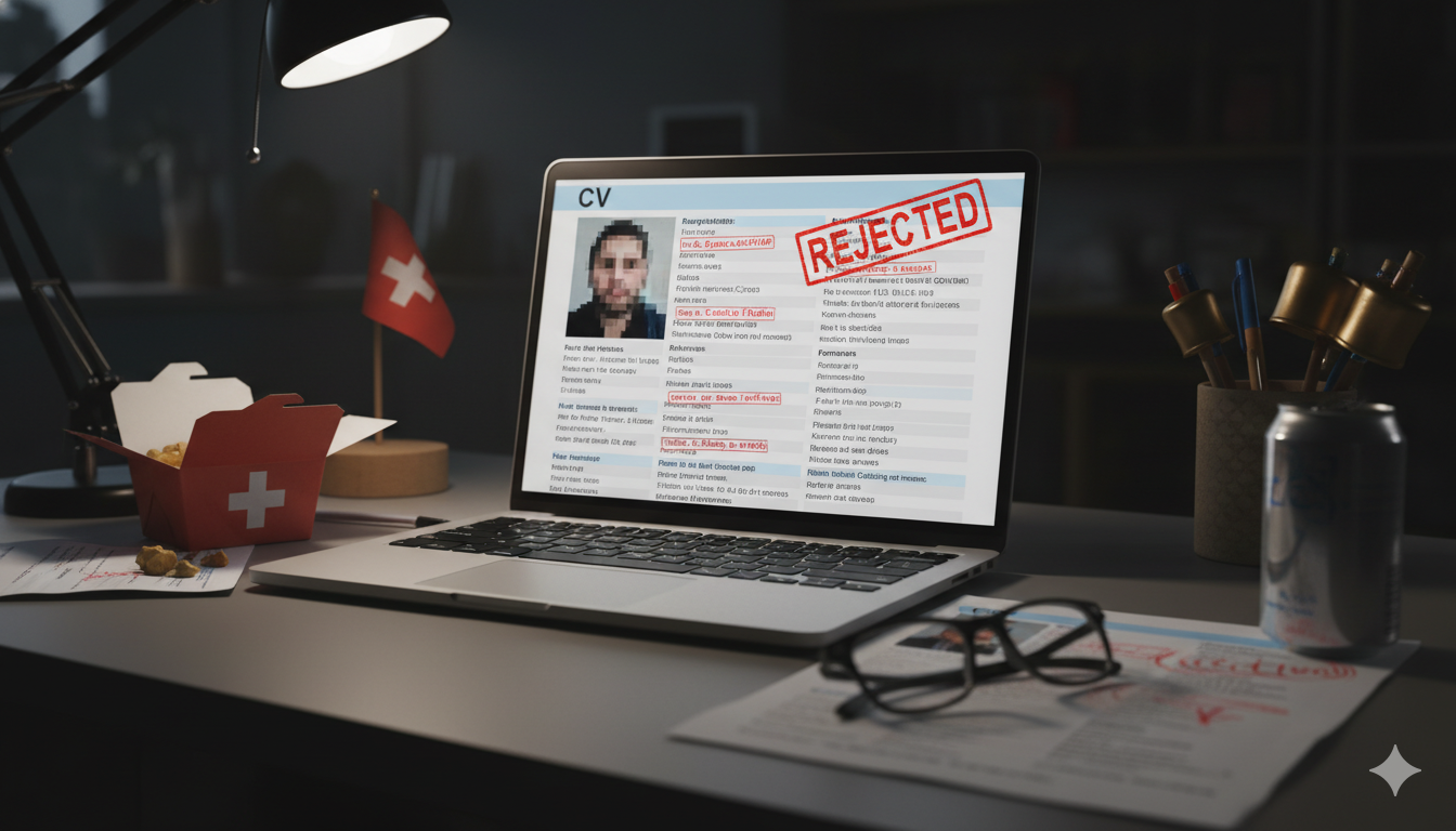 Les erreurs de CV qui coûtent un entretien en Suisse