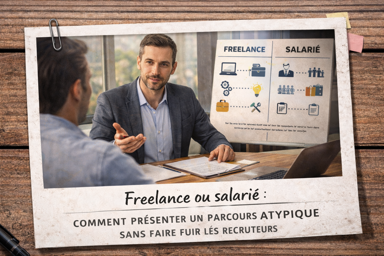 Freelance ou salarié : comment présenter un parcours atypique sans faire fuir les recruteurs