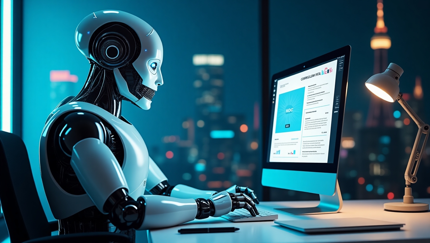 Intelligence artificielle créant un CV professionnel