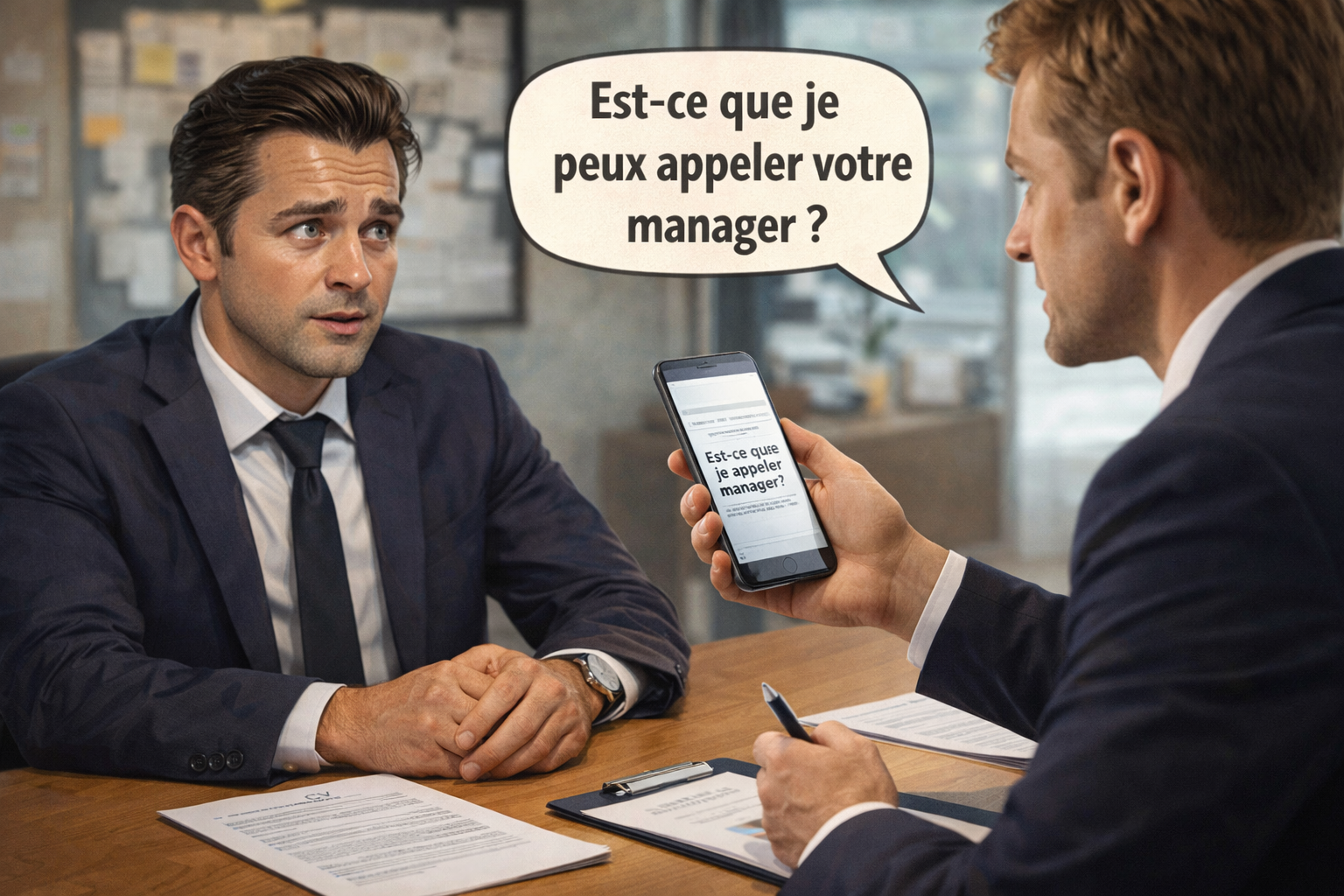 Refus contrôle de référence