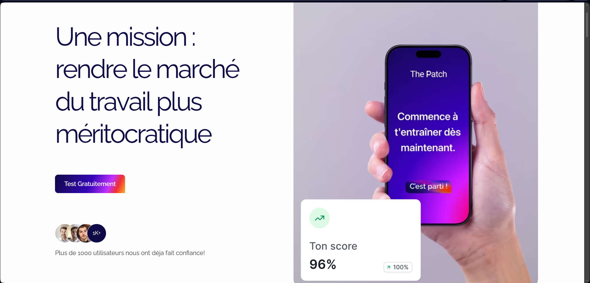 Dashboard ThePatch.ai