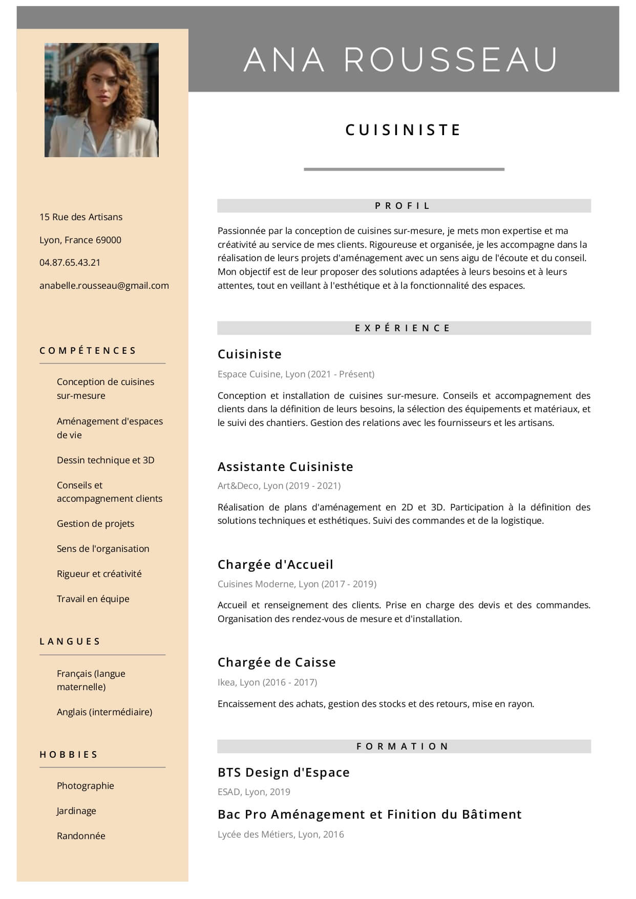 exemple cv communiste